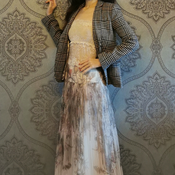 Sold* New J. Crew 100% wool tweed blazer jacket